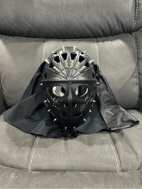 WWE/WWF Demolition custom mask SIGNED by Ax & Smash!Must see!